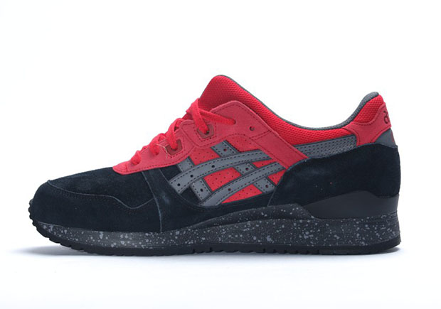 Asics Gel Lyte Iii Christmas Bad Santa Black Red 3