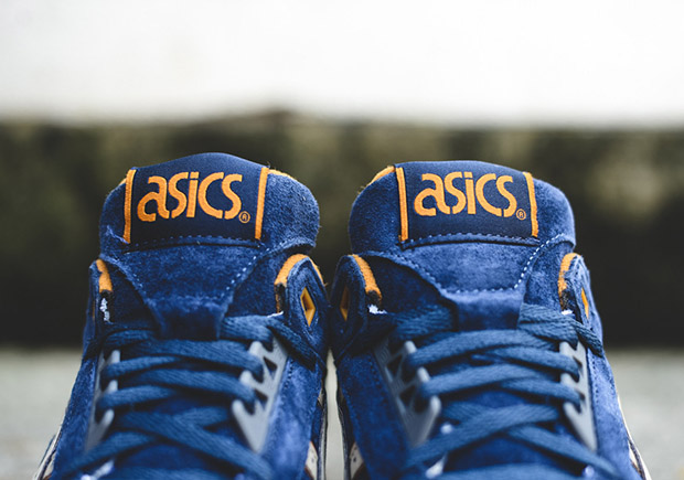 Asics Gel Respector Premium Casual Pack Navy Orange 3