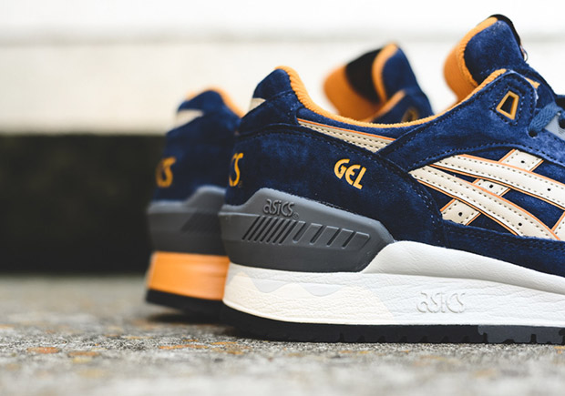 Asics Gel Respector Premium Casual Pack Navy Orange