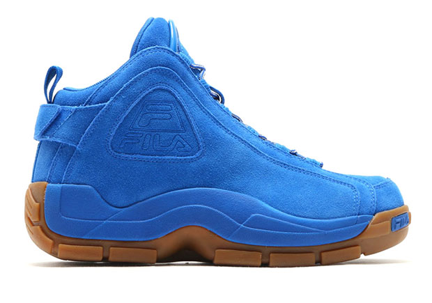 Atmos Fila 96 Blue Brown Suede 3