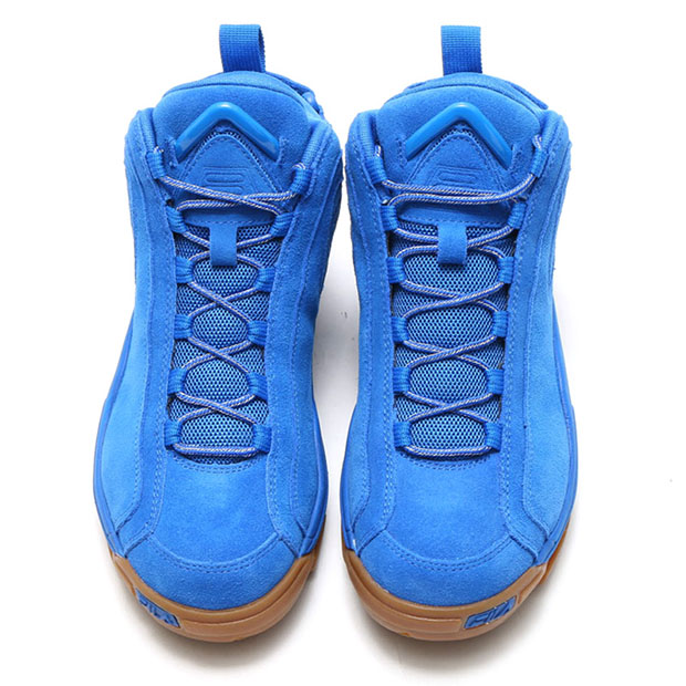 Atmos Fila 96 Blue Brown Suede 4