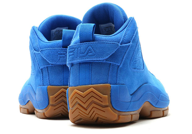 Atmos Fila 96 Blue Brown Suede 5