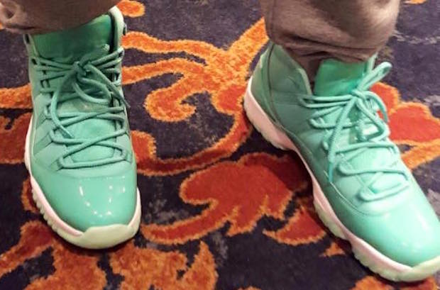 Chris Paul Brought Back His Air Jordan 11 “Mint” PE While in China