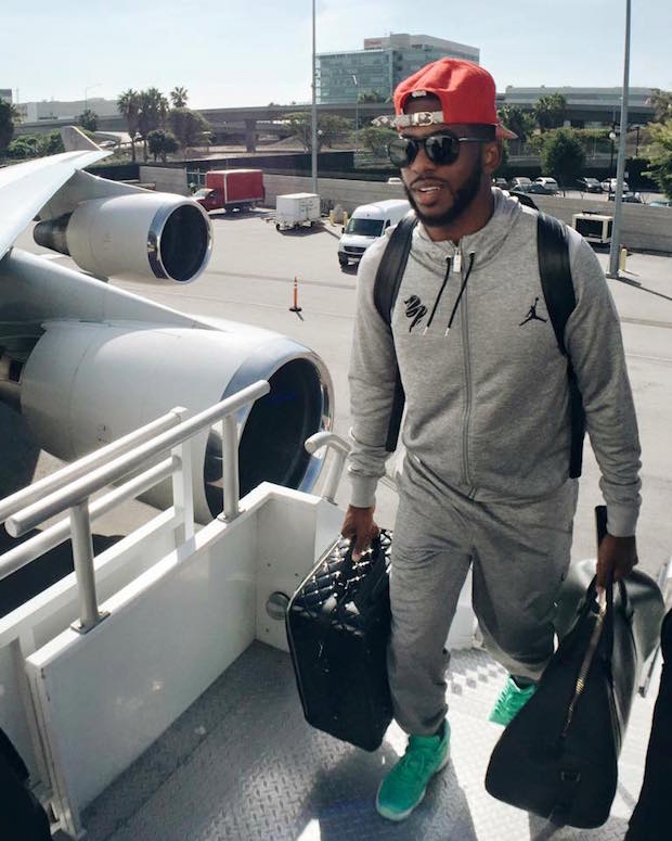 Chris Paul Wears Minty Air Jordan 11 Again 2