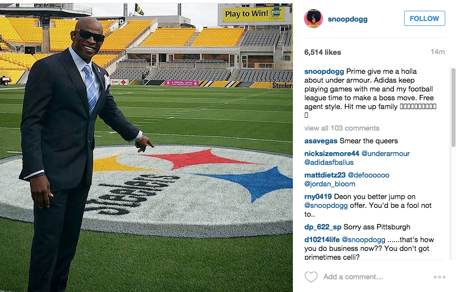deion-sanders-snoop-adidas-under-armour