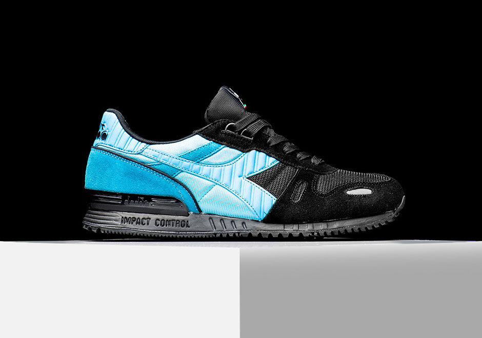 Diadora Titan Ii Black Blue Black Sea