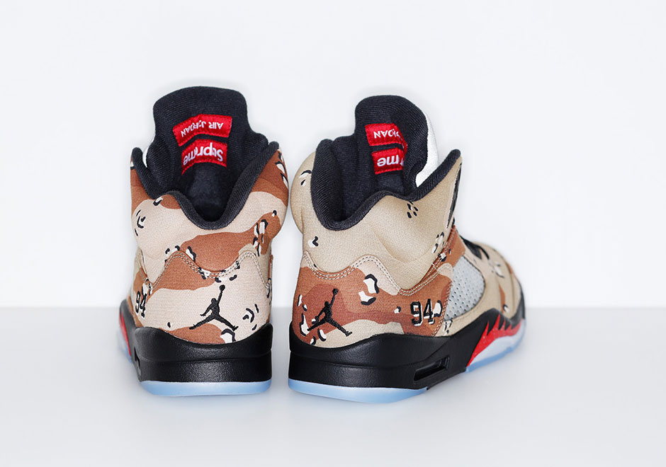 Jordan 5 Supreme Camo Release Date