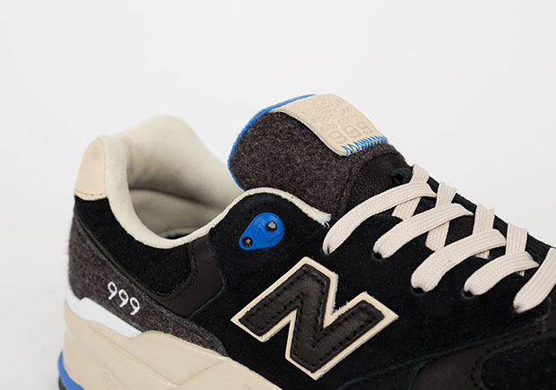 New Balance 999 Black Sand Blue Cream Sole 4