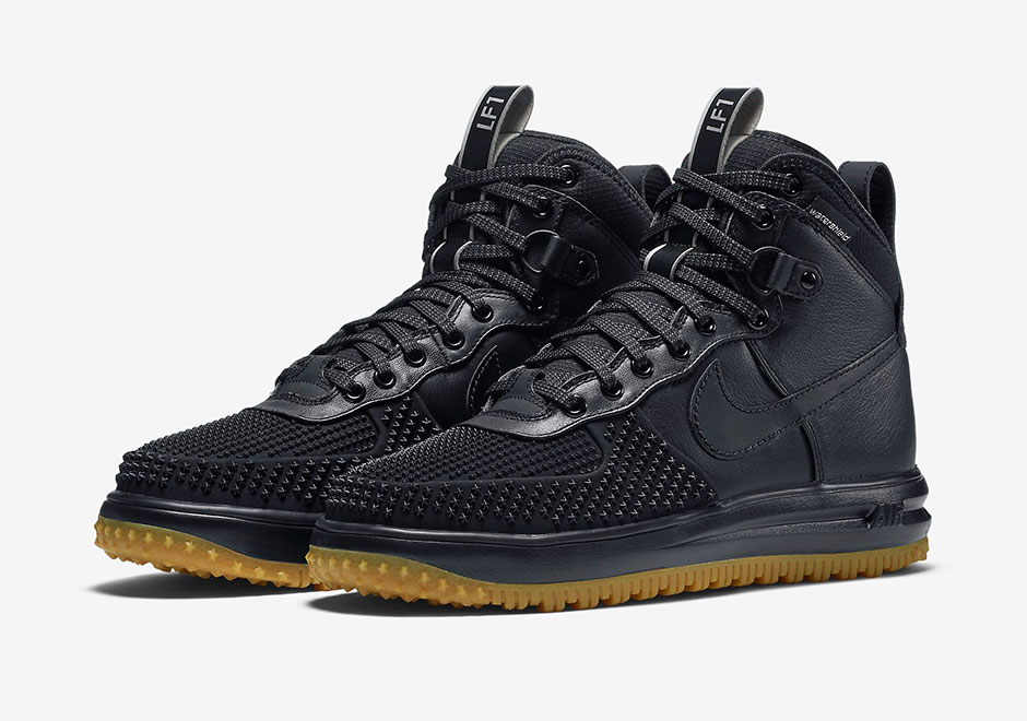 Nike Lunar Force 1 Duckboot Black 2