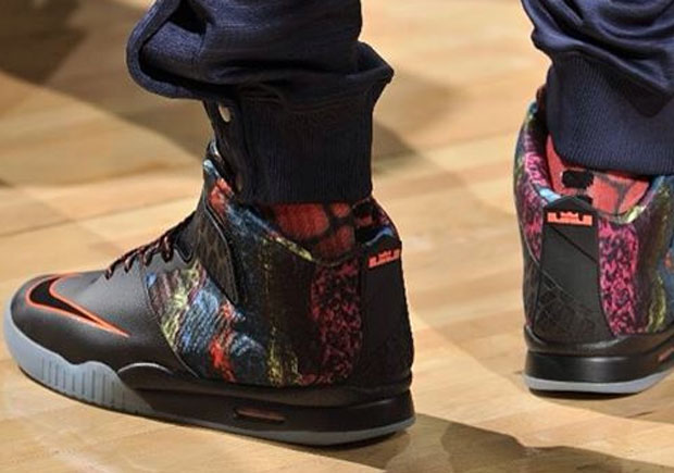 LeBron James' Nike Air Akronite Resembles The Air Yeezy 2