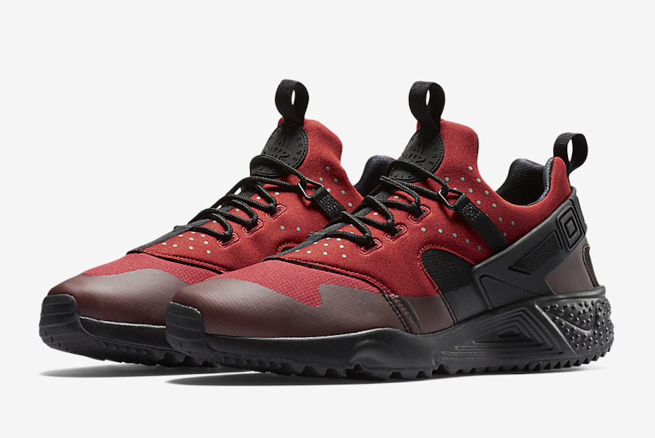 Nike Air Huarache Utility Gym Red 1