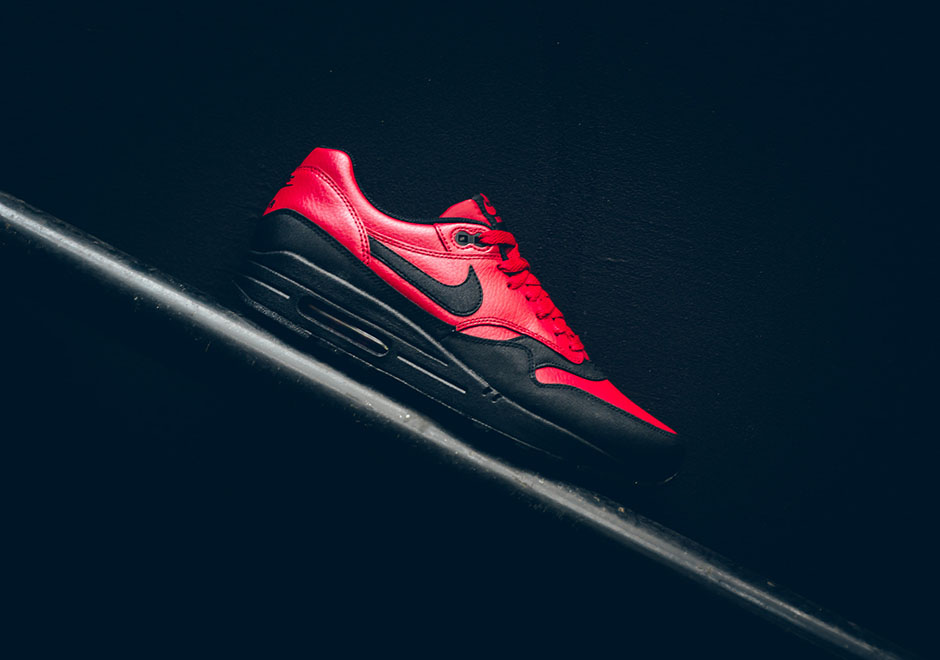 Nike Air Max 1 Gym Red Black 2