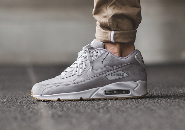 Nike Air Max 90 Winter Medium Grey Suede 2