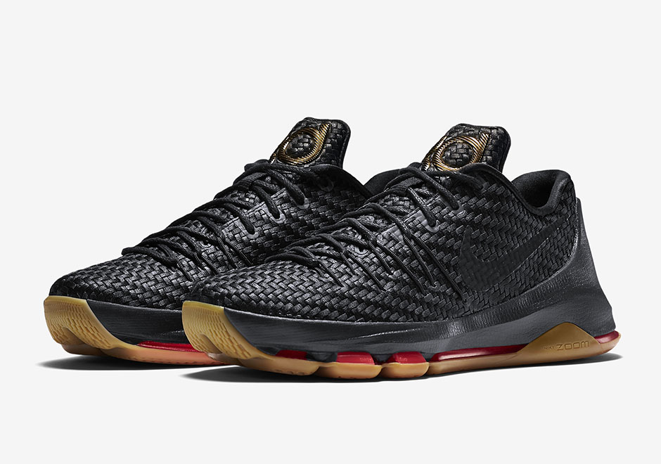 Nike Kd 8 Ext Woven Black Gum 1