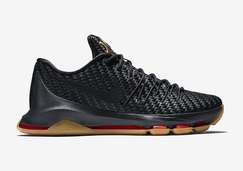 Nike Kd 8 Ext Woven Black Gum 2