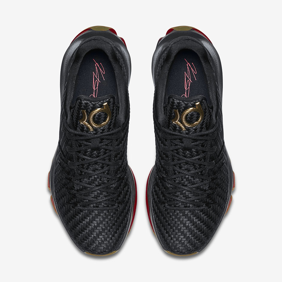 Nike Kd 8 Ext Woven Black Gum 4