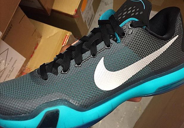 Nike Kobe 10 Black White Teal Summary