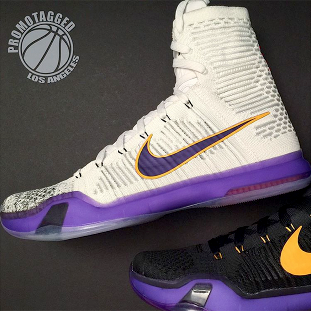 Nike Kobe 10 Elite High Lakers Pe 2