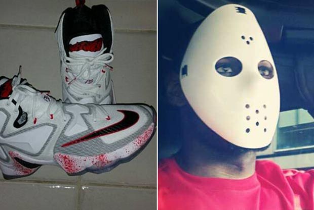 A New Nike LeBron 13 Colorway Features A Menacing Halloween Theme
