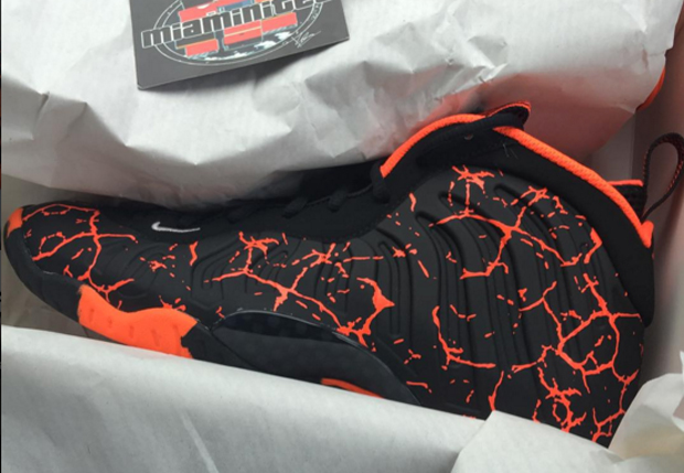 Nike Little Posite "Lava"