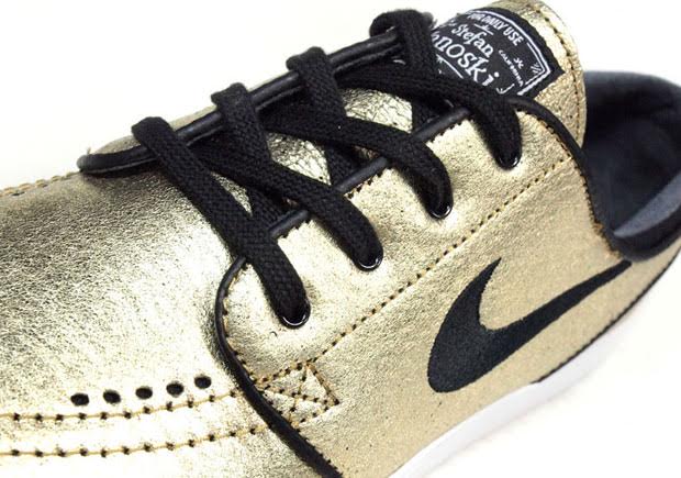 The Nike SB Stefan Janoski With A Golden Touch