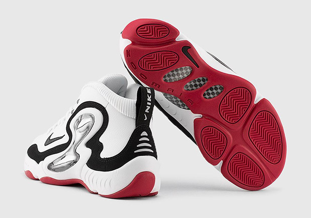 Nike Zoom Hawk Flight Retro White Black Red 2