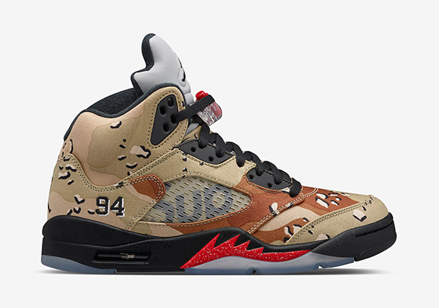 Nikelab Supreme Jordan 5 Release