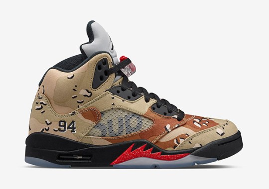 NikeLab Just Released The Camo Supreme Jordans