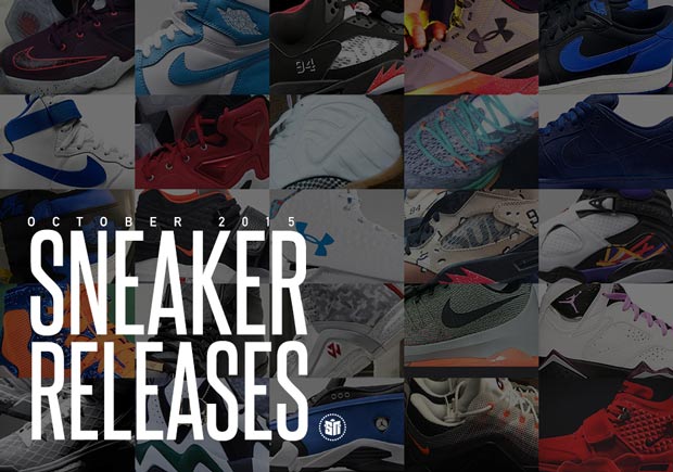 October 2015 Sneaker Releases