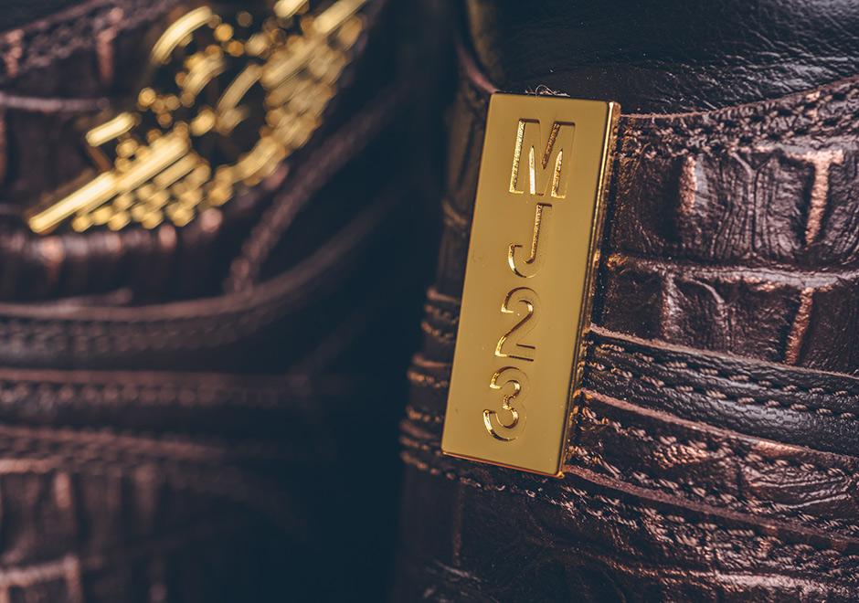 Pinnacle Jordan 1 Brown Croc 9