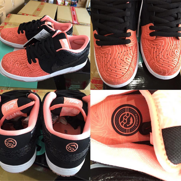 Premier Nike Sb Dunk Low Salmon 3