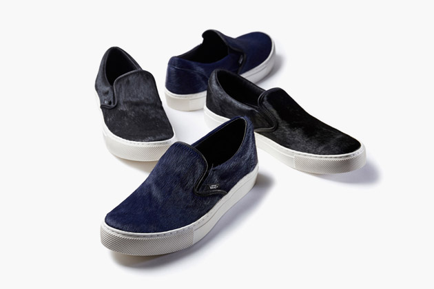 SOPHNET. Tokyo Celebrates 16th Anniversary With Cowhide Vans Slip-Ons