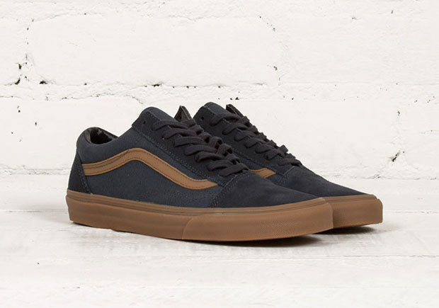 Vans Old Skool Gum Sole Stripe Black 11