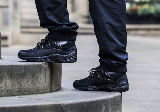 The Nike Air Huarache Light Goes All-Black…Almost