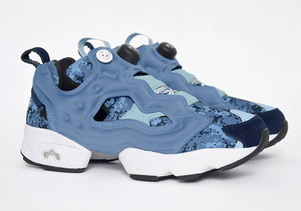 Reebok Instapump Fury Blue Digi Camo 1