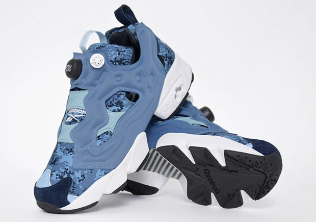 Reebok Instapump Fury Blue Digi Camo 5