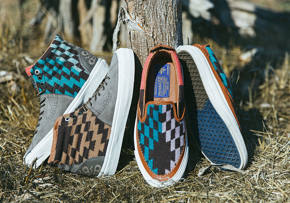 Vault By Vans X Taka Hayashi X Pendleton Footwear 1