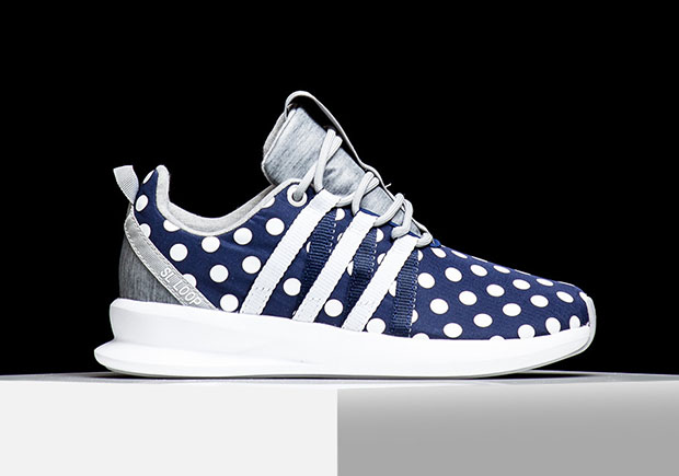 Adidas Sl Loop Womens Polka Dot Navy 2