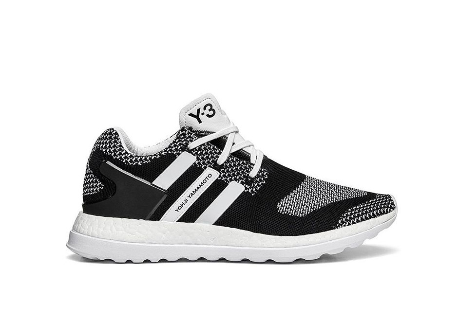 Adidas Y 3 Pureboost 2016 White Black 1