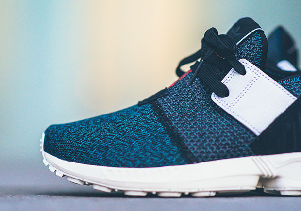 Adidas Zx Flux Plus Blue Black Red 3