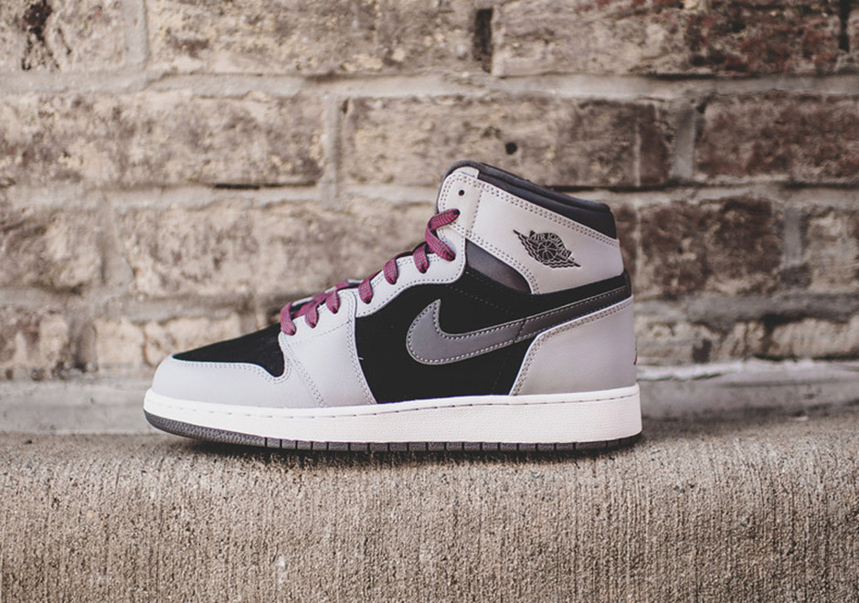 Air Jordan 1 Gg Wolf Grey Fuchsia 2