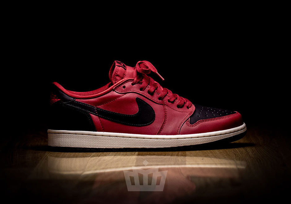 Air Jordan 1 Low Og Gym Red Black 4