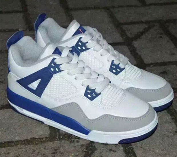 Air Jordan 4 Gs Knicks White 3