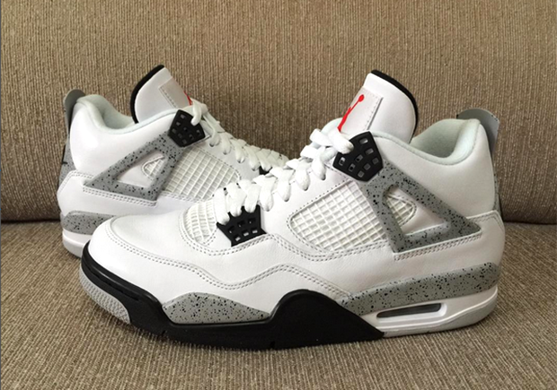 Air Jordan 4 White Cement Nike Air 2016 Retro 2