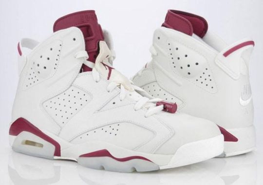 Air Jordan 6 “Maroon” Release Is Confirmed