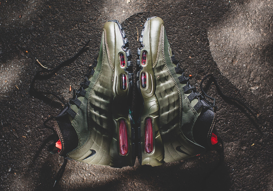 Air Max 95 Sneakerboot Olive 1