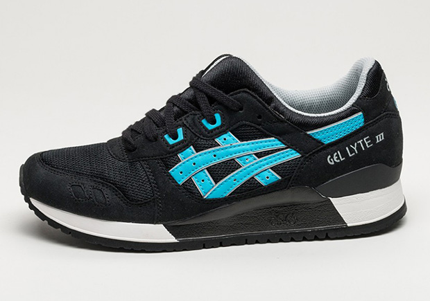 Asics Gel Lyte Iii Black Atomic Blue 1