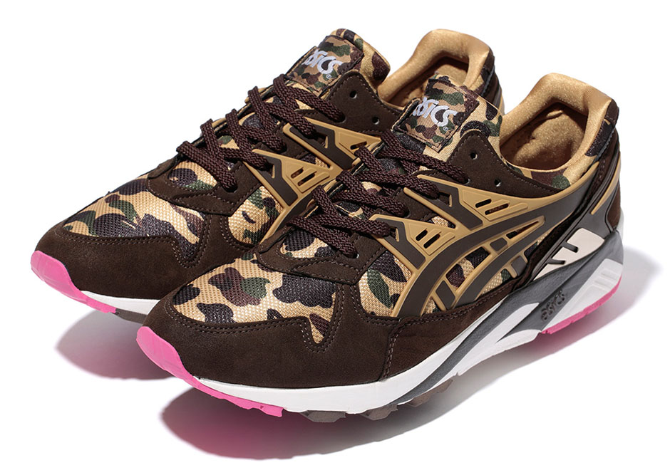 Bape Asics Tiger Gel Kayano Camo 1