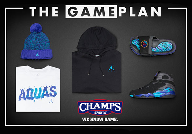 Brighten Up The Holiday With the Jordan Aqua Collection By Champs Sports The Game Plan