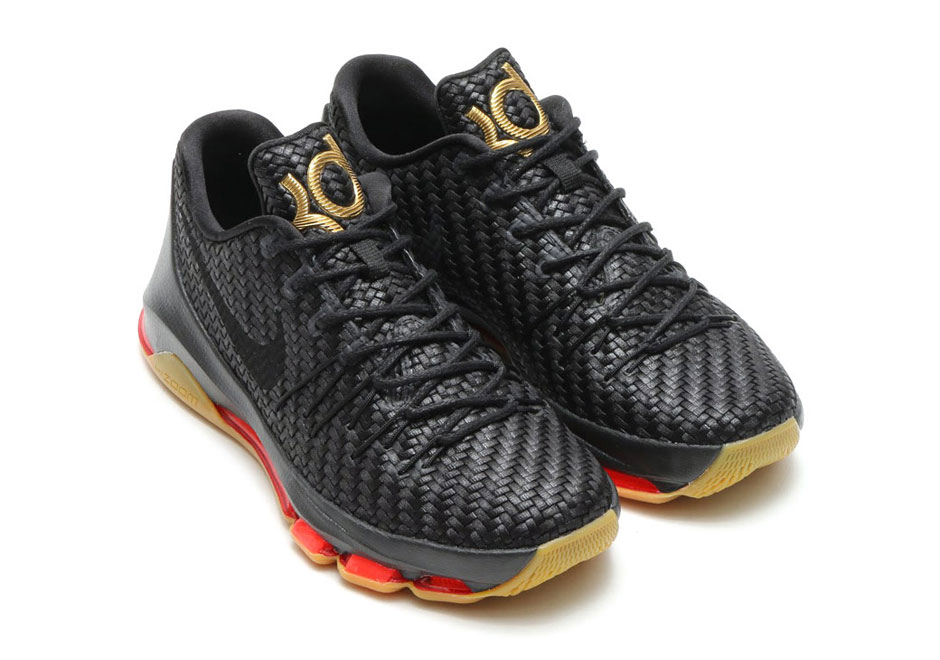 First Nike Kd 8 Ext Release Black Gum 01